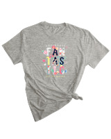 T-Shirt Woman Fashion Γυναικείο - Fantastic - Color Thumbnail GREY MELANZE