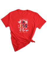 T-Shirt Woman Fashion Γυναικείο - Fantastic - Color Thumbnail RED