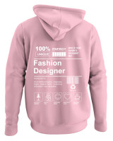 Φούτερ με κουκούλα - Fashion Designer - Color Thumbnail Pink