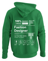 Φούτερ με κουκούλα - Fashion Designer - Color Thumbnail Kelly Green