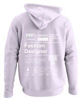 Φούτερ με κουκούλα - Fashion Designer - Color Thumbnail Λιλά