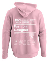 Φούτερ με κουκούλα - Fashion Designer - Color Thumbnail Pink