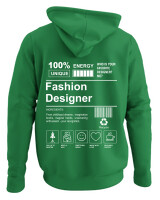 Φούτερ με κουκούλα - Fashion Designer - Color Thumbnail Kelly Green