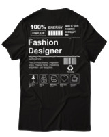 T-Shirt Αντρικό - Fashion Designer - Color Thumbnail Μαύρο
