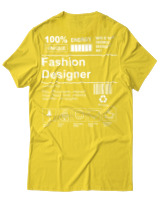 T-Shirt Αντρικό - Fashion Designer - Color Thumbnail Χρυσό Κίτρινο