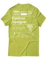 T-Shirt Αντρικό - Fashion Designer - Color Thumbnail Λαχανί