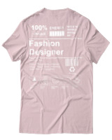 T-Shirt Αντρικό - Fashion Designer - Color Thumbnail Απαλό Ροζ