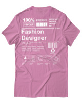 T-Shirt Αντρικό - Fashion Designer - Color Thumbnail Ροζ