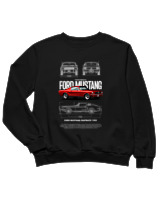 Φούτερ χωρίς κουκούλα Παιδικό - Fast Back 1985 - Color Thumbnail Μαύρο