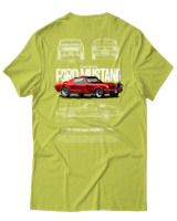 T-Shirt Αντρικό - Fast Back 1985 - Color Thumbnail Λαχανί