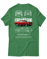 T-Shirt Αντρικό - Fast Back 1985 - Color Thumbnail Πράσινο
