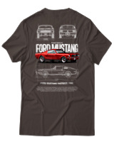 T-Shirt Αντρικό - Fast Back 1985 - Color Thumbnail Καφέ
