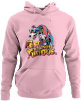 Φούτερ με κουκούλα - Fast But Not Furious - Color Thumbnail Pink