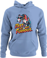 Φούτερ με κουκούλα - Fast But Not Furious - Color Thumbnail Blue Carolina