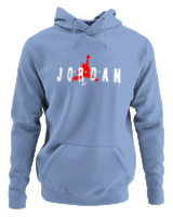 Φούτερ με κουκούλα - Fat Jordan - Color Thumbnail Blue Carolina