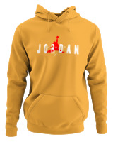 Φούτερ με κουκούλα - Fat Jordan - Color Thumbnail Κίτρινο Χρυσό