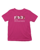 T-Shirt  Παιδικό - Father - Color Thumbnail Φουξια