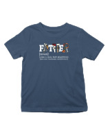 T-Shirt  Παιδικό - Father - Color Thumbnail Σκούρο Μπλε