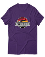 T-Shirt  Γυναικείο - Fatherhood - Color Thumbnail Μώβ