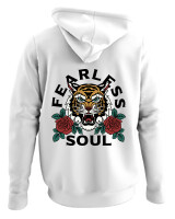 Φούτερ με κουκούλα - Fearless Soul - Color Thumbnail ΄Ασπρο
