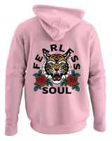 Φούτερ με κουκούλα - Fearless Soul - Color Thumbnail Pink