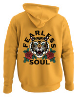 Φούτερ με κουκούλα - Fearless Soul - Color Thumbnail Κίτρινο Χρυσό