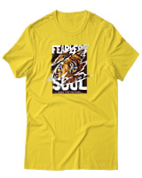 T-Shirt Αντρικό - Fearless Soul - Color Thumbnail Χρυσό Κίτρινο