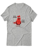 T-Shirt Αντρικό - Feather Challenged - Color Thumbnail Γκρι Μελανζέ