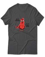 T-Shirt Αντρικό - Feather Challenged - Color Thumbnail Ανθρακί