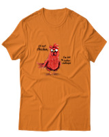 T-Shirt Αντρικό - Feather Challenged - Color Thumbnail Πορτοκαλί