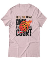 T-Shirt Αντρικό - Feel The Heart - Color Thumbnail Απαλό Ροζ
