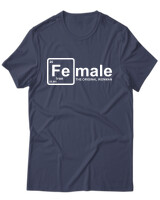 T-Shirt Unisex - Female - Color Thumbnail Μπλε Γκρι