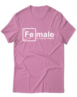 T-Shirt Unisex - Female - Color Thumbnail Ροζ