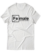 T-Shirt Unisex - Female - Color Thumbnail Άσπρο