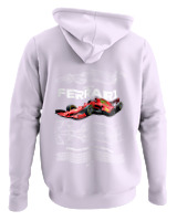 Φούτερ με κουκούλα - Ferrari - Color Thumbnail Λιλά