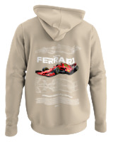 Φούτερ με κουκούλα - Ferrari - Color Thumbnail Μπέζ
