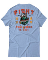 T-Shirt Αντρικό - Fight For Your Rights - Color Thumbnail Γαλάζιο