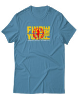 T-Shirt Αντρικό - Find Your Fire - Color Thumbnail Τιρκουάζ