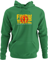 Φούτερ με κουκούλα - Find Your Fire - Color Thumbnail Kelly Green