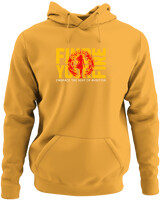 Φούτερ με κουκούλα - Find Your Fire - Color Thumbnail Κίτρινο Χρυσό