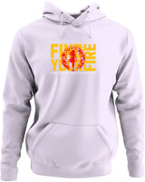 Φούτερ με κουκούλα - Find Your Fire - Color Thumbnail Λιλά
