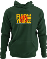 Φούτερ με κουκούλα - Find Your Fire - Color Thumbnail Κυπαρισσί
