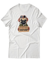 T-Shirt Αντρικό - Find Your Own Victory - Color Thumbnail Άσπρο