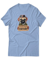 T-Shirt Αντρικό - Find Your Own Victory - Color Thumbnail Γαλάζιο