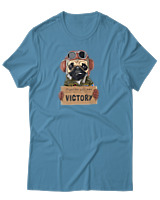 T-Shirt Αντρικό - Find Your Own Victory - Color Thumbnail Τιρκουάζ