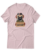 T-Shirt Αντρικό - Find Your Own Victory - Color Thumbnail Απαλό Ροζ