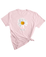 T-Shirt Woman Fashion Γυναικείο - Flawsome - Color Thumbnail PALE PINK