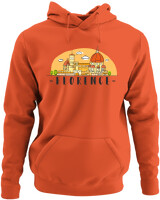Φούτερ με κουκούλα - Florence - Color Thumbnail Orange