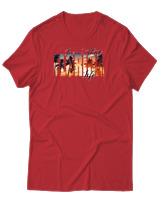 T-Shirt Αντρικό - Florida Livin That Life - Color Thumbnail Κόκκινο