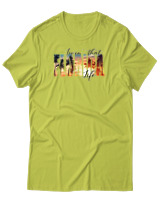 T-Shirt Αντρικό - Florida Livin That Life - Color Thumbnail Λαχανί